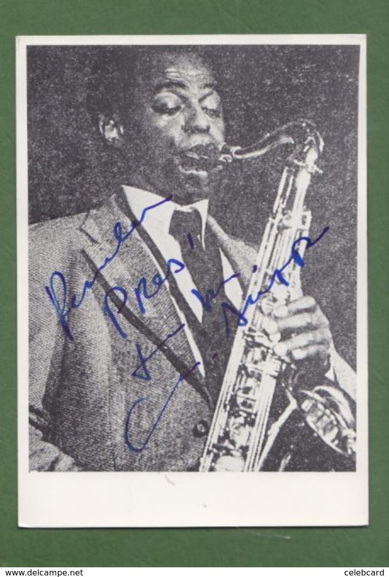 ARCHIE SHEPP  AUTOGRAPH / AUTOGRAMM   In Person Signed Photo 10x15 Cm  4x6 Inch - Autres & Non Classés