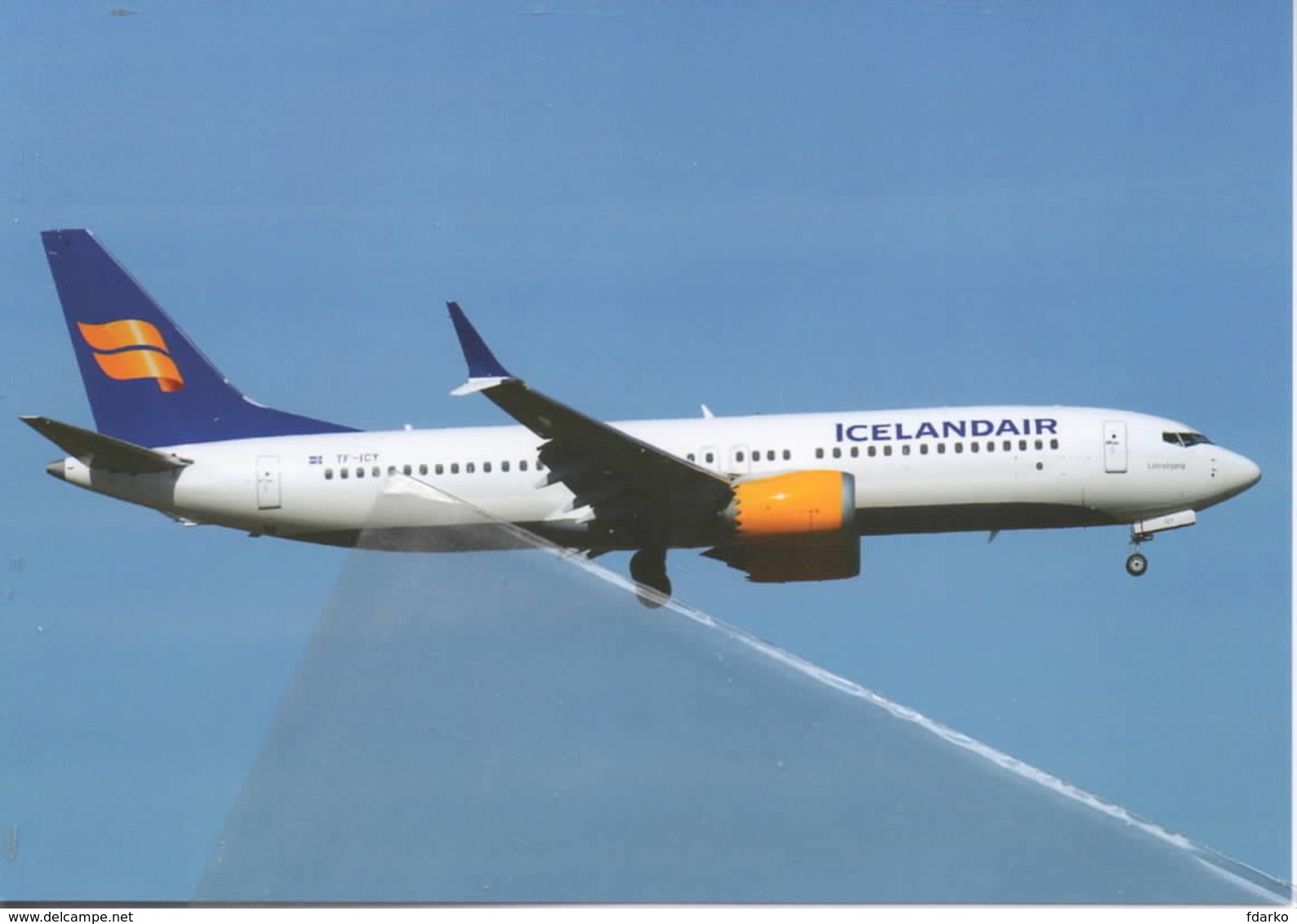 Icelandair B-737-8 Max TF-ICY At ORY - 1946-....: Era Moderna