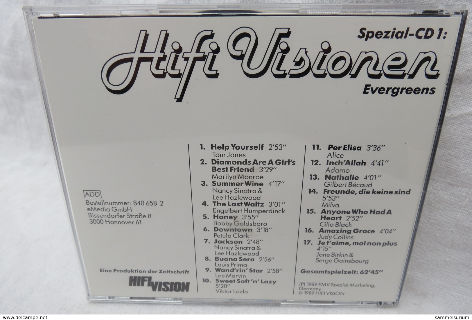 CD "Hifi-Visionen" Spezial-CD 1: Evergreens - Other & Unclassified