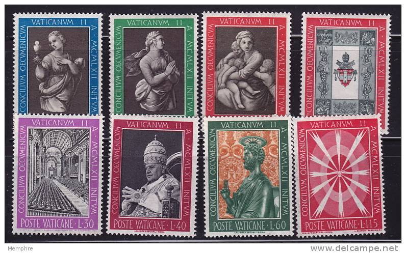 VATICAN 1962 Ouverture De Vatican II  Série Complète** - Used Stamps