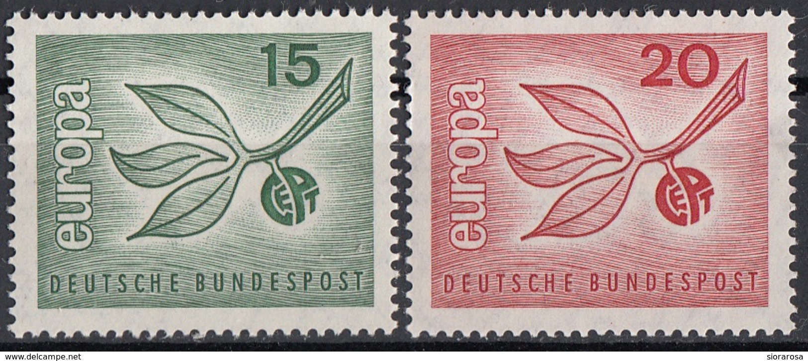 Germania 1965 Sc. 934-935 Europa CEPT Full Set MNH Germany - 1965