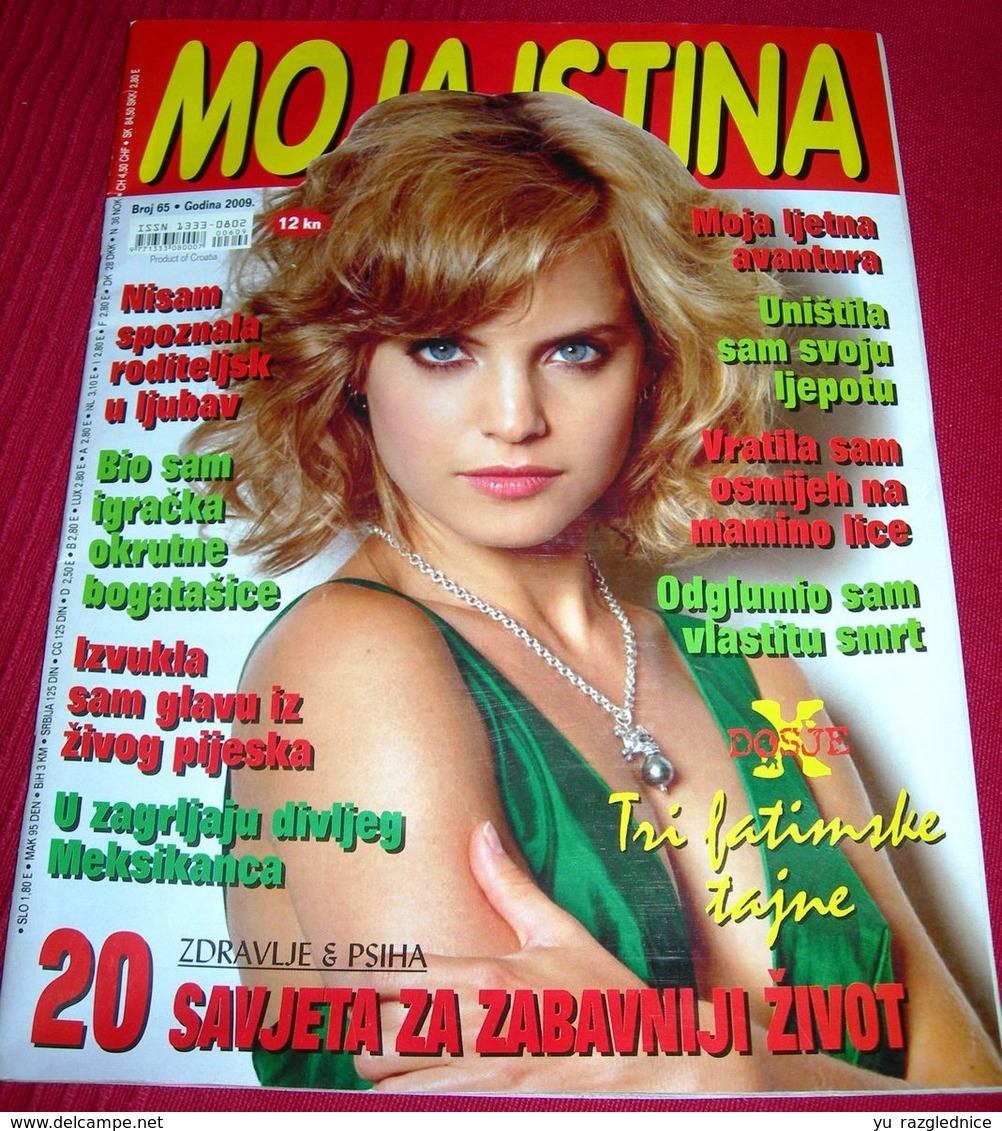 Mena Suvari MOJA ISTINA Croatian September 2009 - Magazines