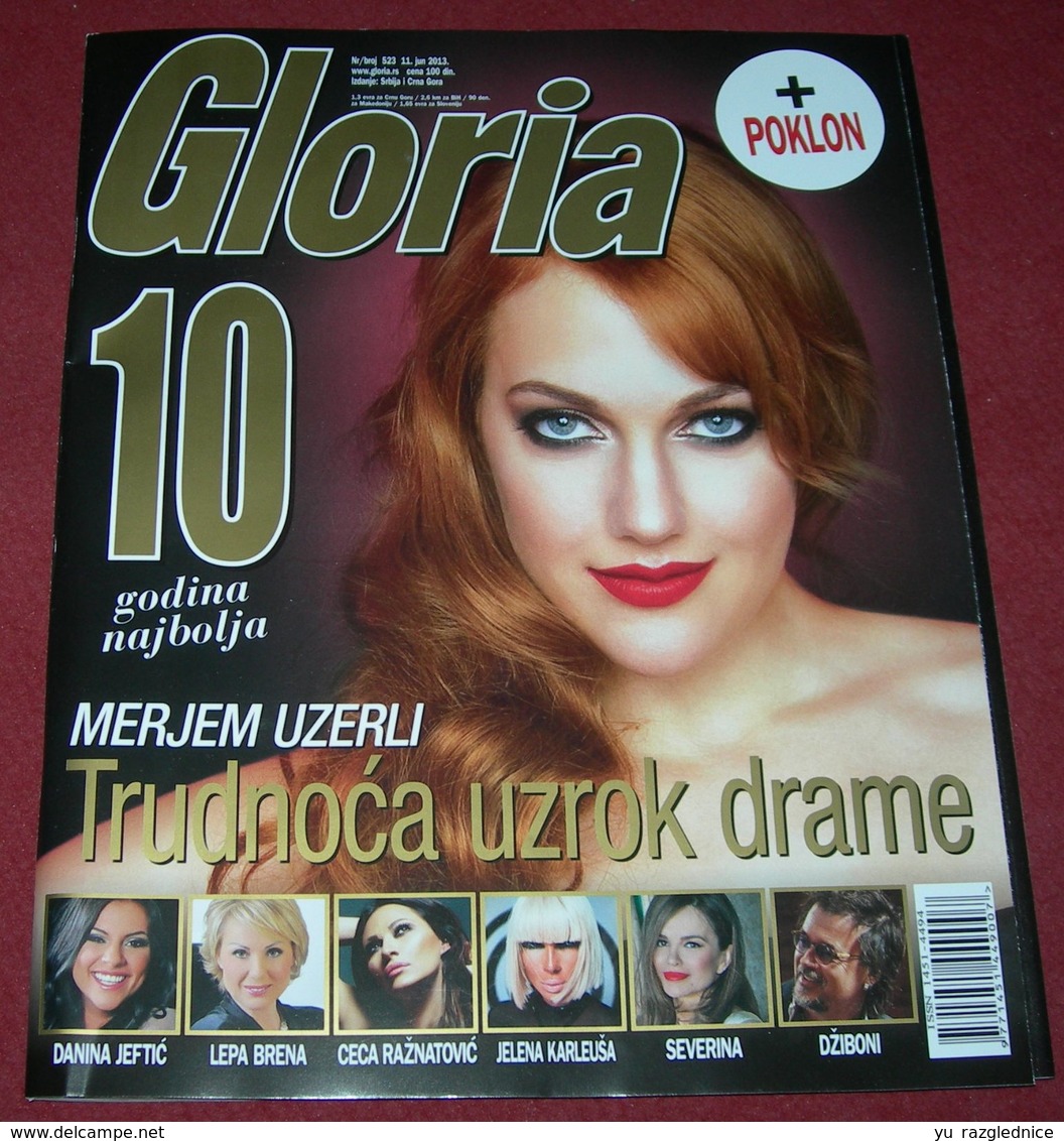 Meryem Uzerli GLORIA Serbian June 2013 - Magazines