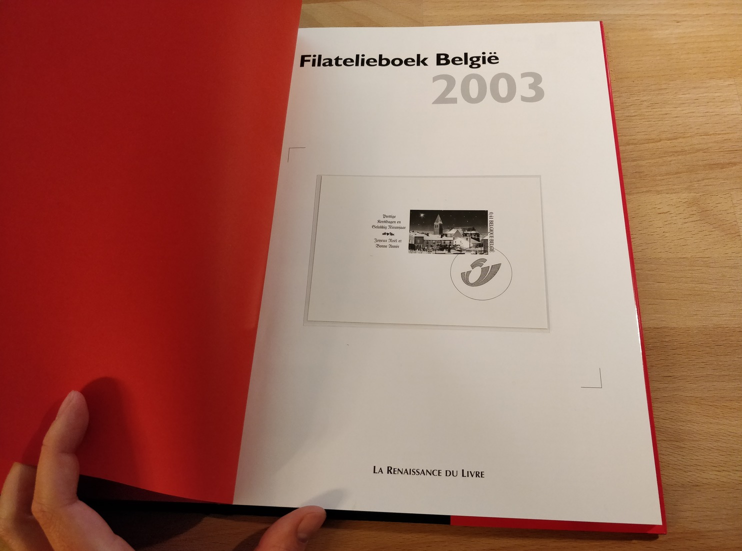 Filatelieboek 2003 Met Volledige Jaargang Postfris - Années Complètes