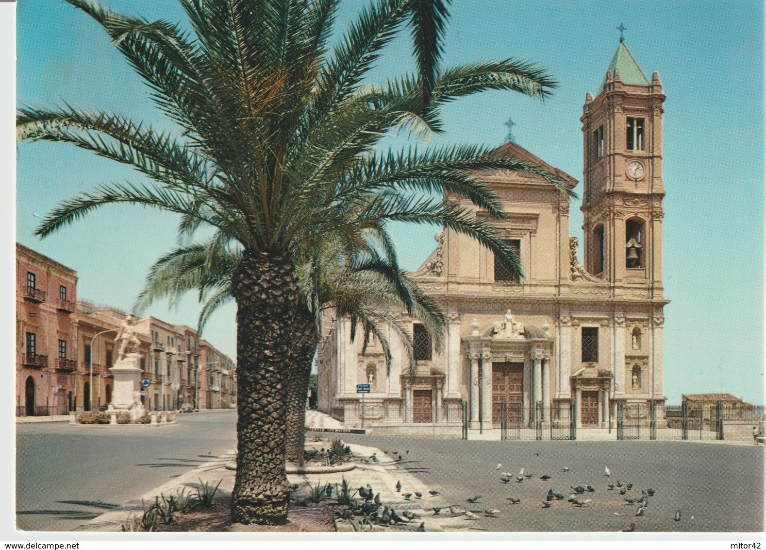 106-Termini Imerese-Piazza Duomo-Chiesa-Botanica:Palme-v.1972 X Aci S. Antonio-Catania - Palermo