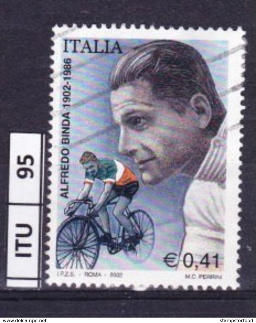 ITALIA REPUBBLICA   2002, Alfredo Binda, Usato - 2001-10: Usati