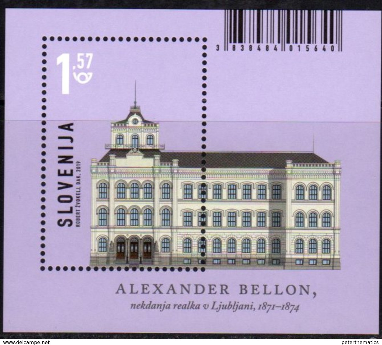 SLOVENIA , 2019, MNH, ARCHITECTURE, S/SHEET - Other & Unclassified