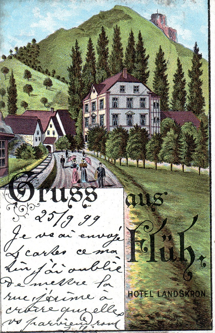 Gruss Aus Fluh Hotel  Landskron - Autres & Non Classés