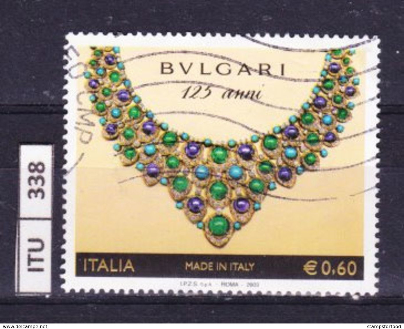 ITALIA REPUBBLICA  2009, Bulgari, Usato - 2001-10: Afgestempeld