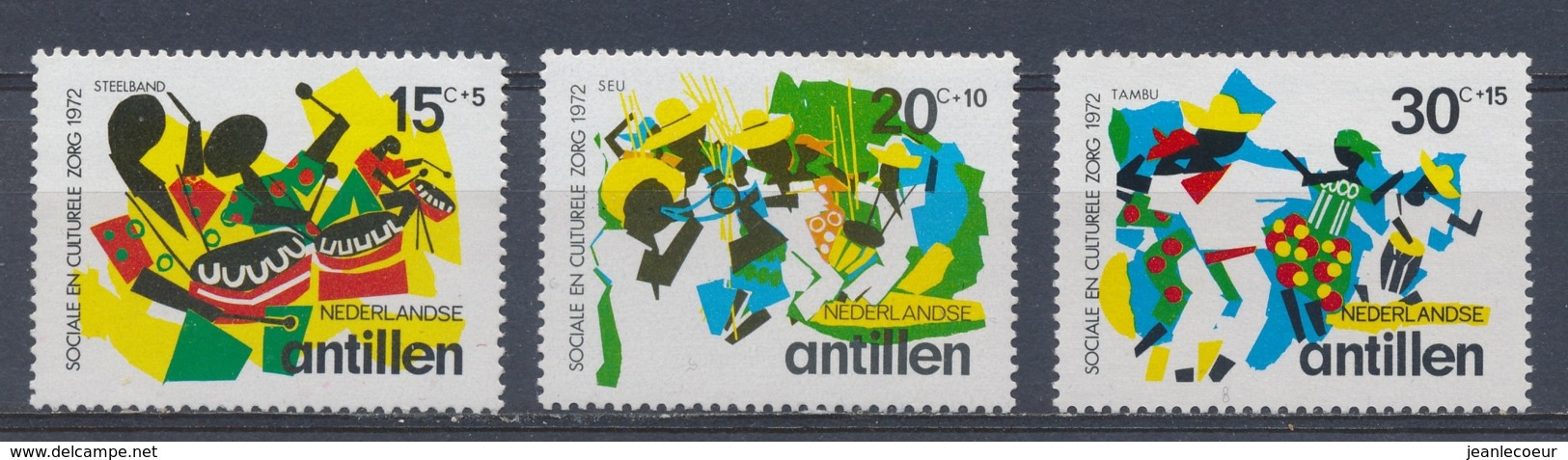 Nederlandse Antillen/Netherlands Antilles 1972 Mi: 246-248 Yt: 434-436 Nvph: 452-454 (PF/MNH/Neuf Sans Ch/**)4375) - Curaçao, Nederlandse Antillen, Aruba