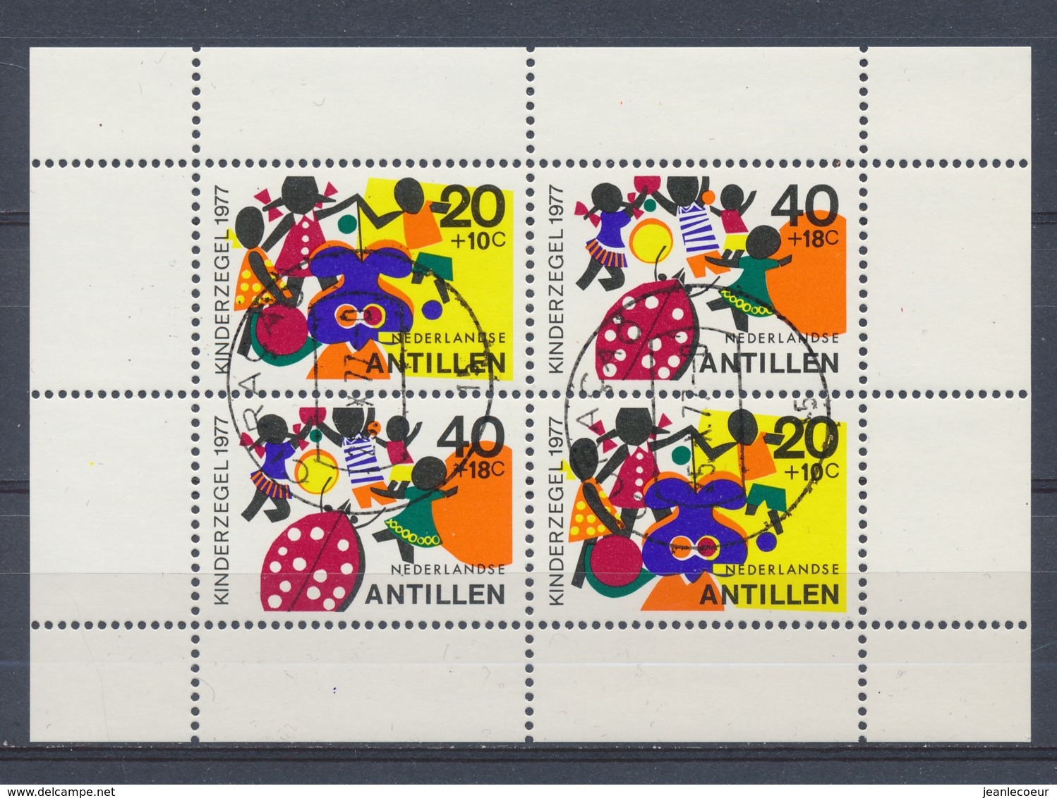 Nederlandse Antillen/Netherlands Antilles 1977 Mi: Block 6 Yt: BF 6 Nvph: 555 (Gebr/used/obl/o)4379) - Curaçao, Nederlandse Antillen, Aruba