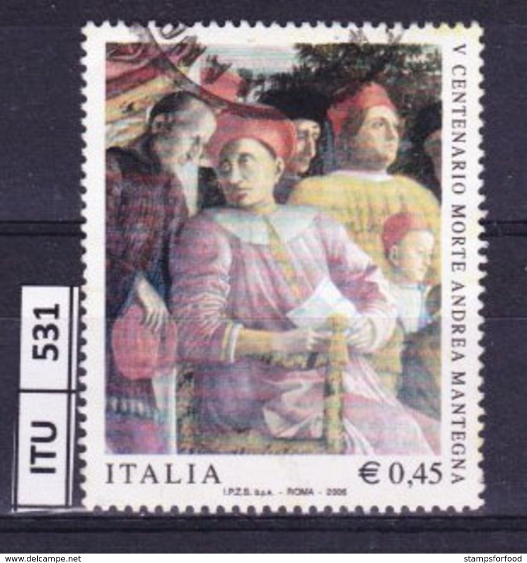 ITALIA REPUBBLICA  2006, Mantegna, Usato - 2001-10: Usados
