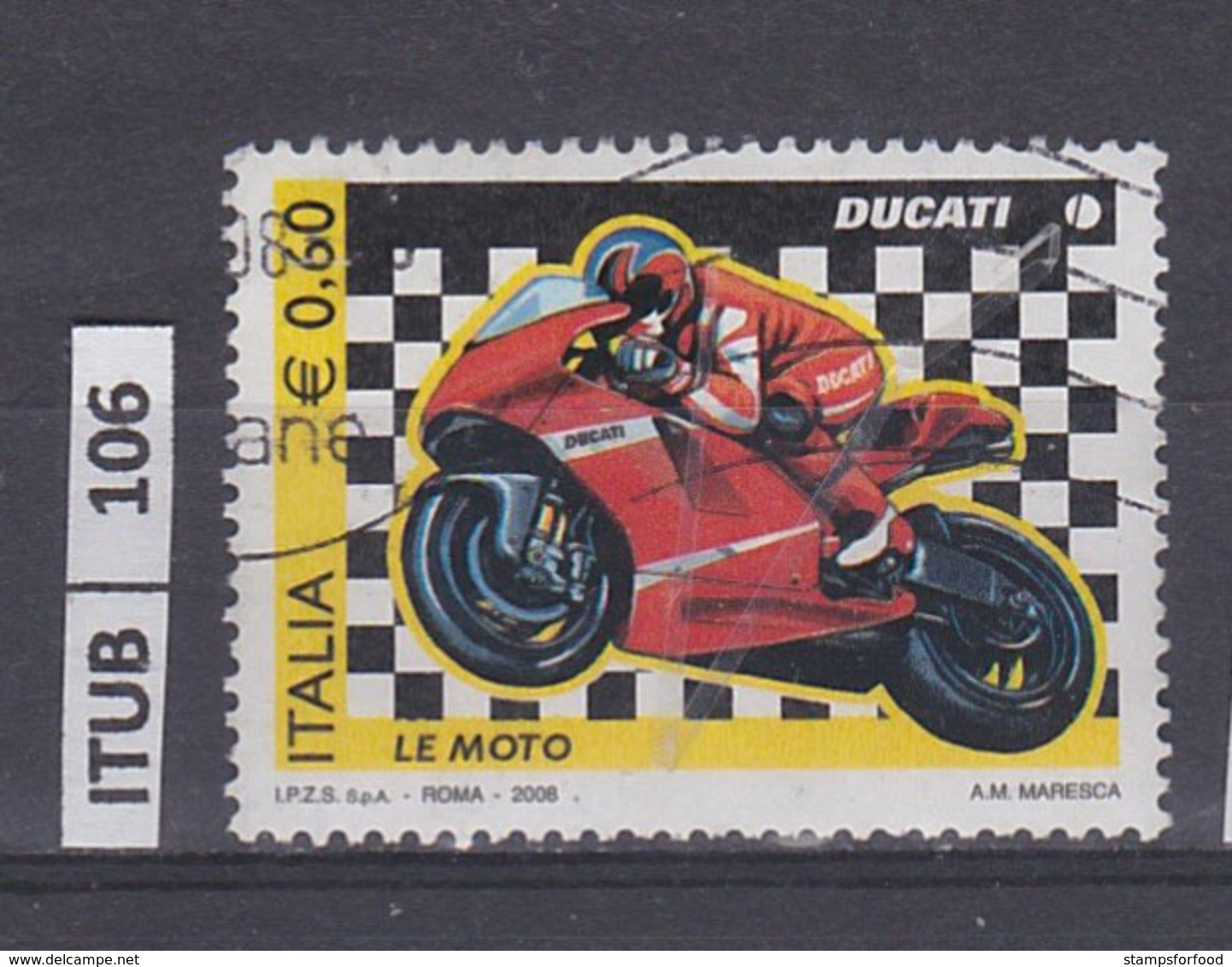 ITALIA REPUBBLICA   2008   Moto Ducati, Usato - 2011-20: Usati