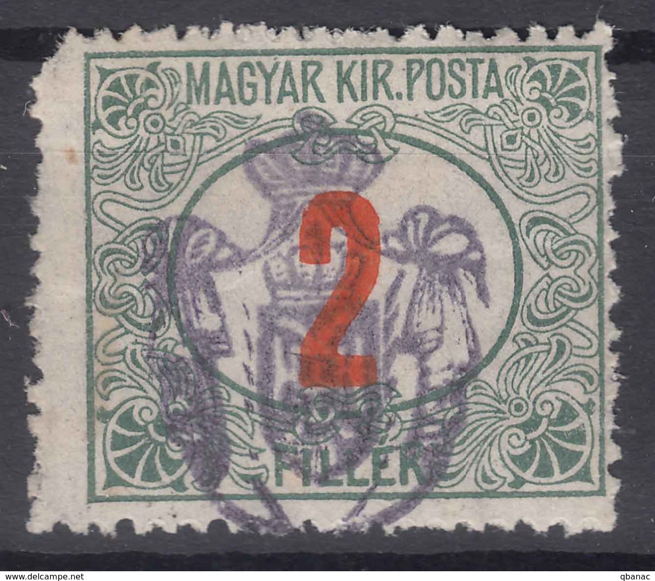 Yugoslavia 1919 Sombor Provisorium, Hand-made Overprint Of State Coat Of Arms In Black, Local Issue For Sombor - Neufs