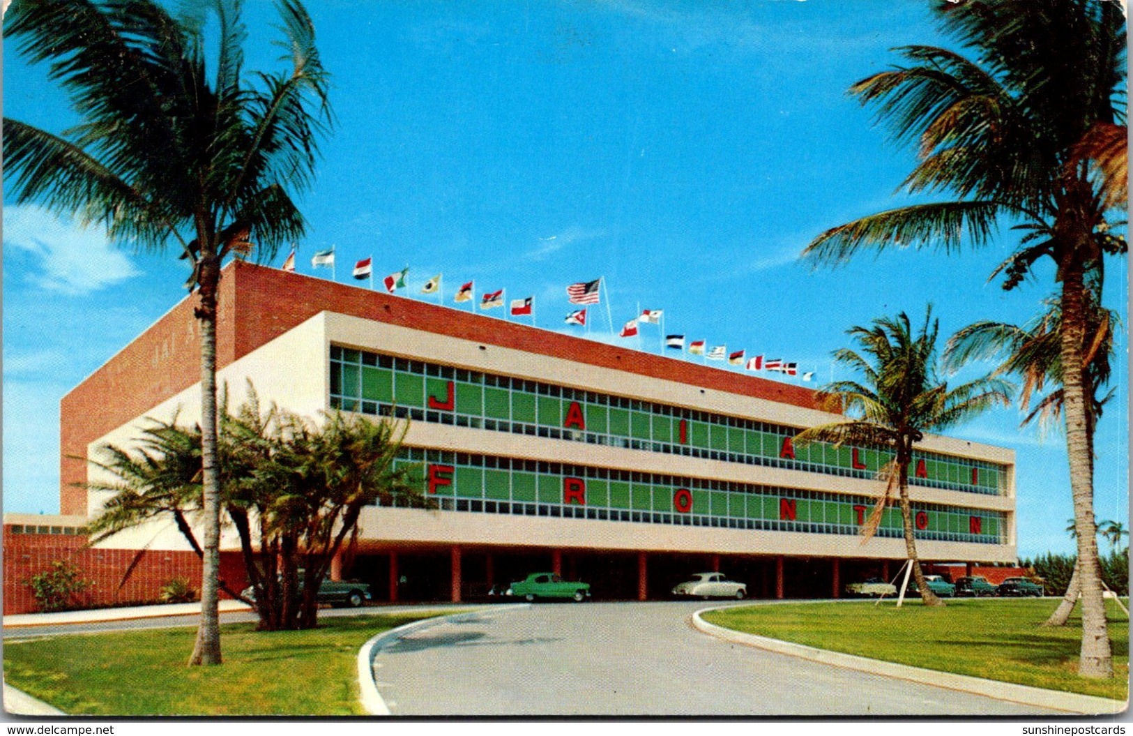 Florida Dania Jai Alai Fronton 1956 - Other & Unclassified