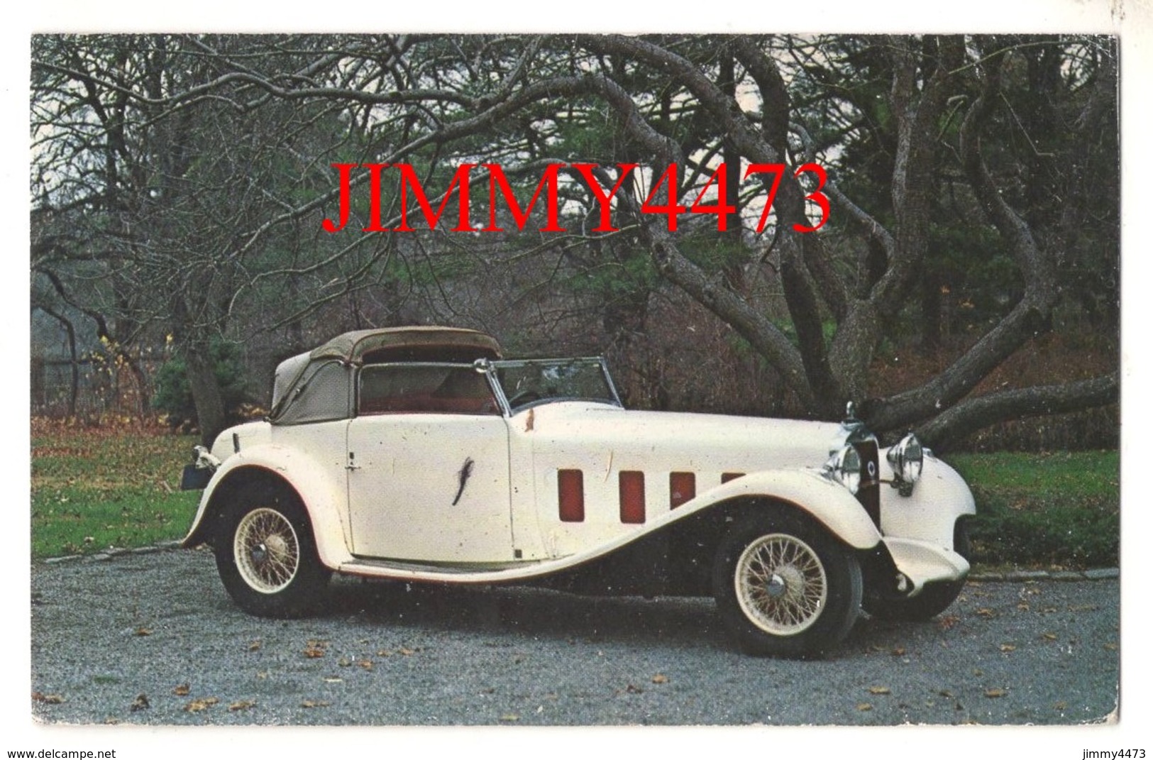 CPA POST CARD - 1933  D8.5 Cabriolet Décapotable - Carrosserie HENRI CHAPRON - Voitures De Tourisme