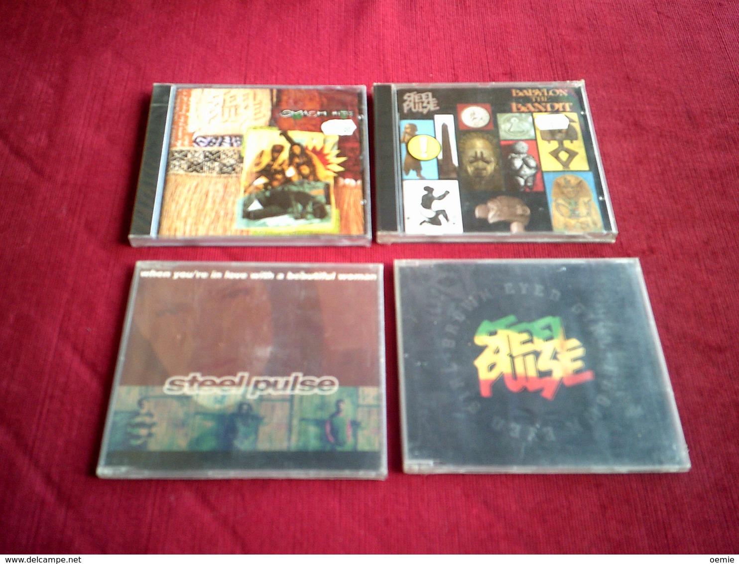 STEEL  PULSE  ° COLLECTION DE 4 CD - Vollständige Sammlungen