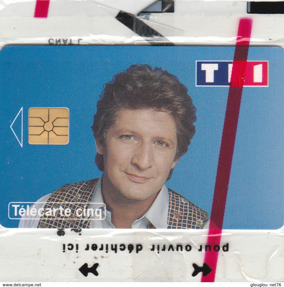 TELECARTE CINQ...PATRICK SEBASTIEN...NEUVE SOUS BLISTER - 5 Unità