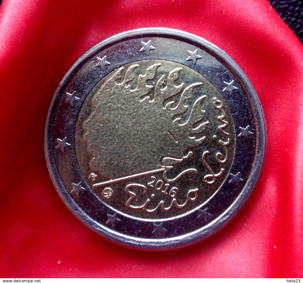 Finland 2016 - 2 Euro Comm - Finnish Writer & Lyricist - Eino Leino Coin  CIRCULATED - Finland
