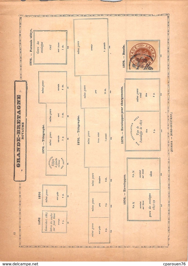 Timbres > Europe > Grande-Bretagne > 1840-1901 LOT 70 TIMBRES ANCIENS - Collections