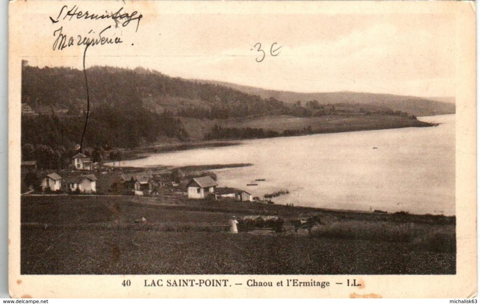 51bz 1924 CPA - LAC SAINT POINT - CHAOU ET L'ERMITAGE - Andere & Zonder Classificatie