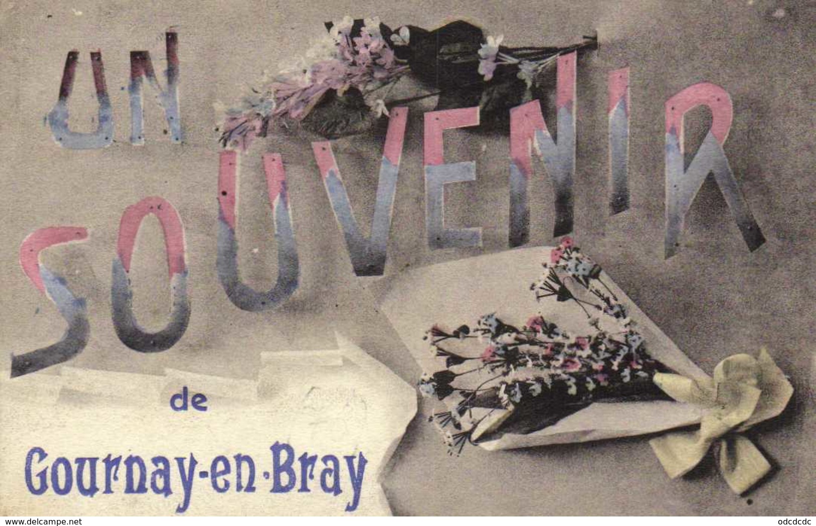 Fantaisie UN SOUVRNIR De Gournay En Bray RV - Gournay-en-Bray