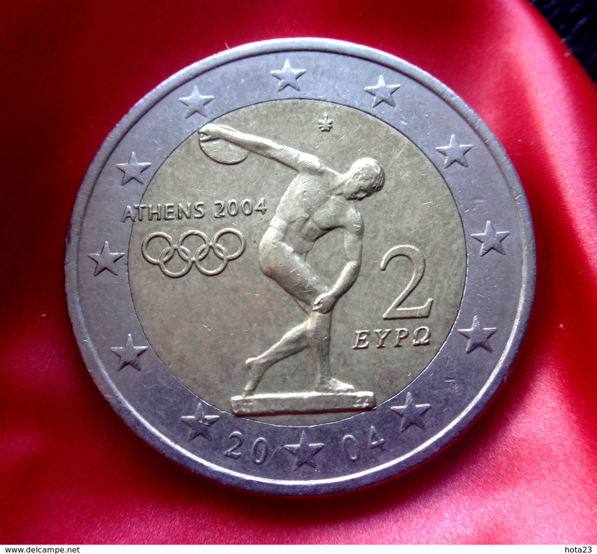 Greece 2 Euro 2004 Olympic Games In Athens 2004  Coin  CIRCULATED - Griechenland