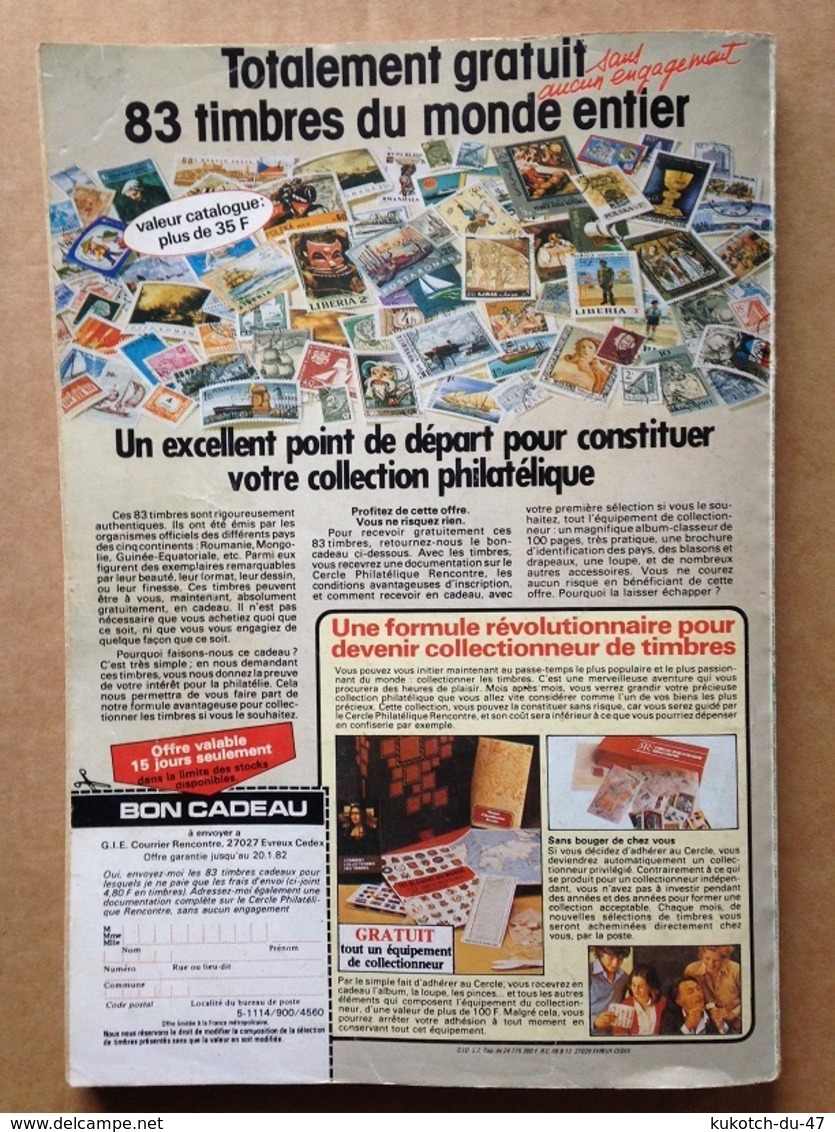 Disney - Picsou Magazine ° Année 1982 - N°119 (avec grand défaut d'usure)