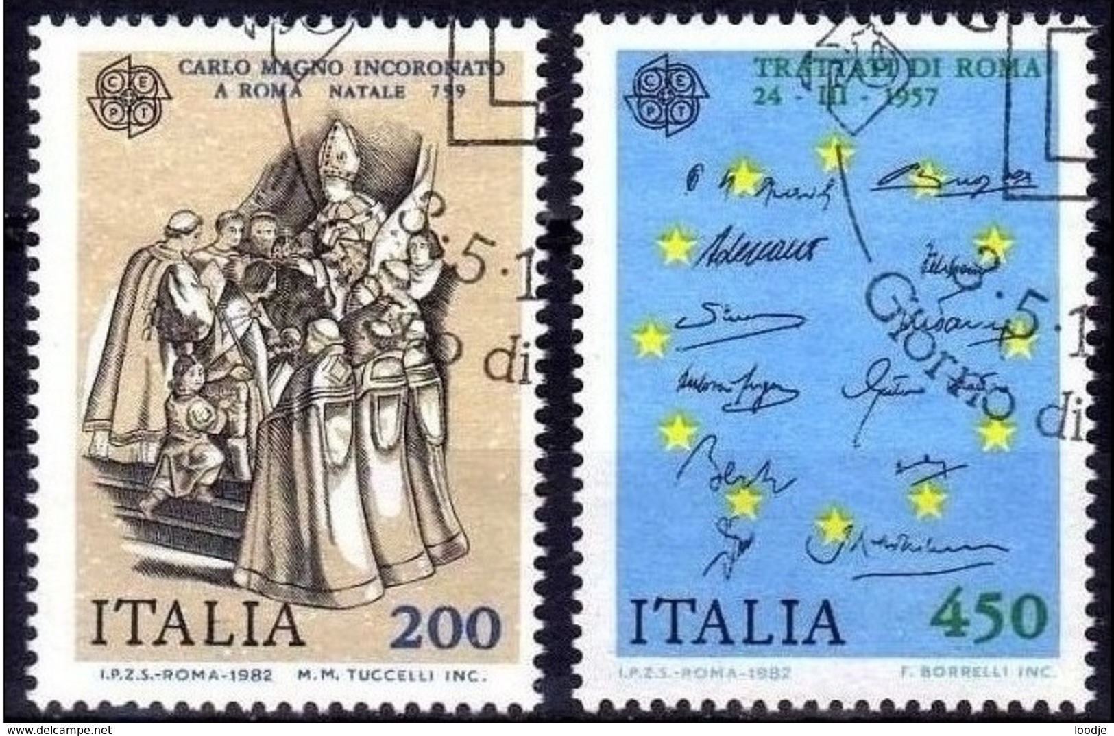 Italie  Europa Cept 1982 Gestempeld  Fine Used - 1982