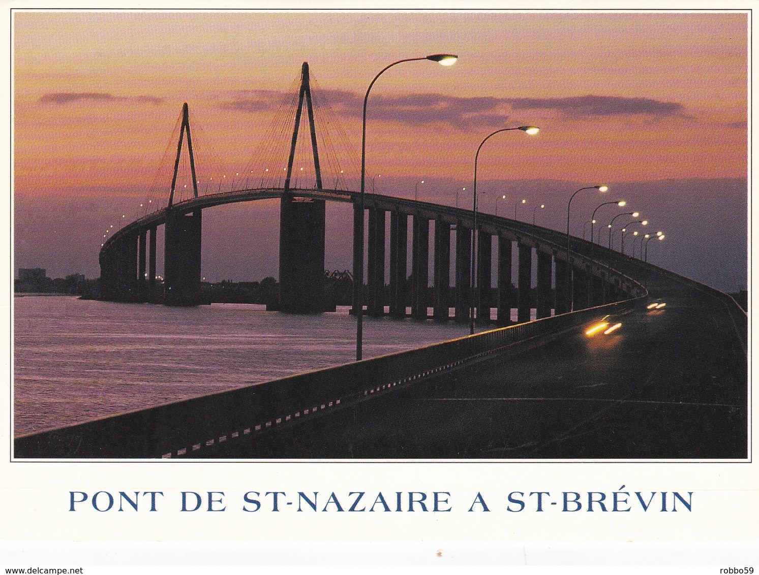 France St Nazaire Bridge At St Brevin Postcard Unused Good Condition - Saint Nazaire