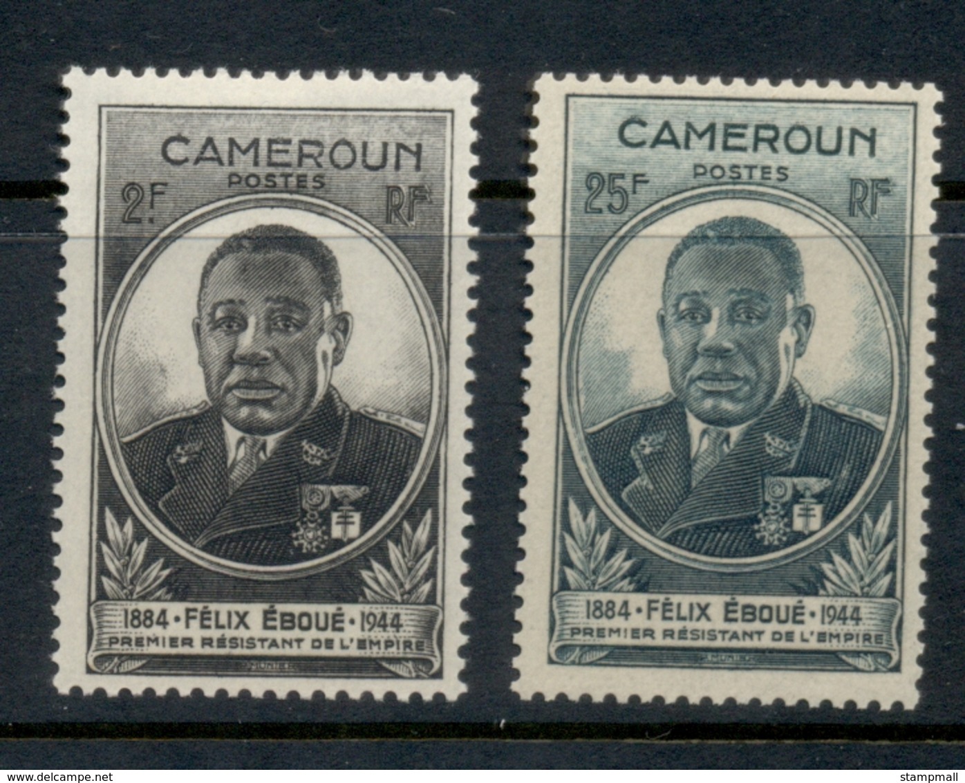 Cameroun 1945 Eboue MLH - Tsjaad (1960-...)