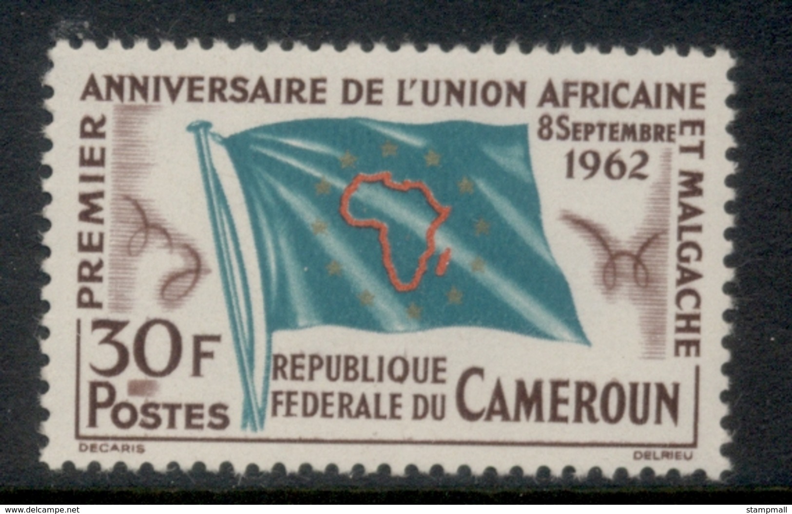 Cameroun 1962 Africa & Malagasy Union MLH - Unused Stamps