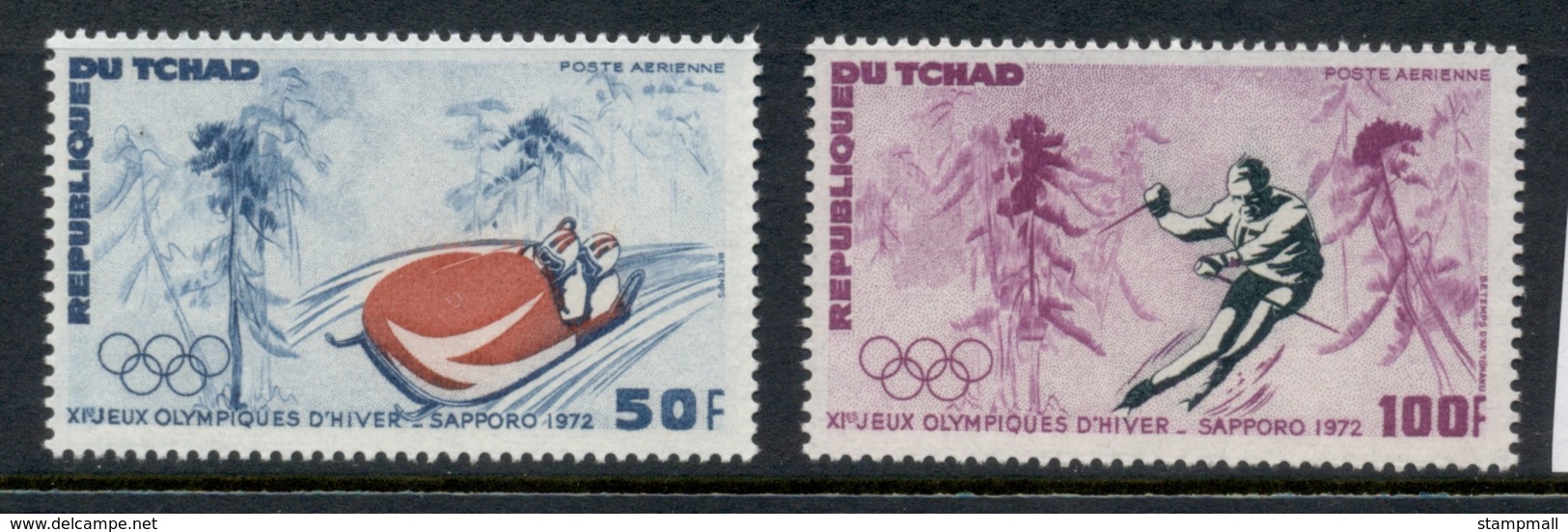 Chad 1972 Wnter Olympics Sapporo MUH - Chad (1960-...)