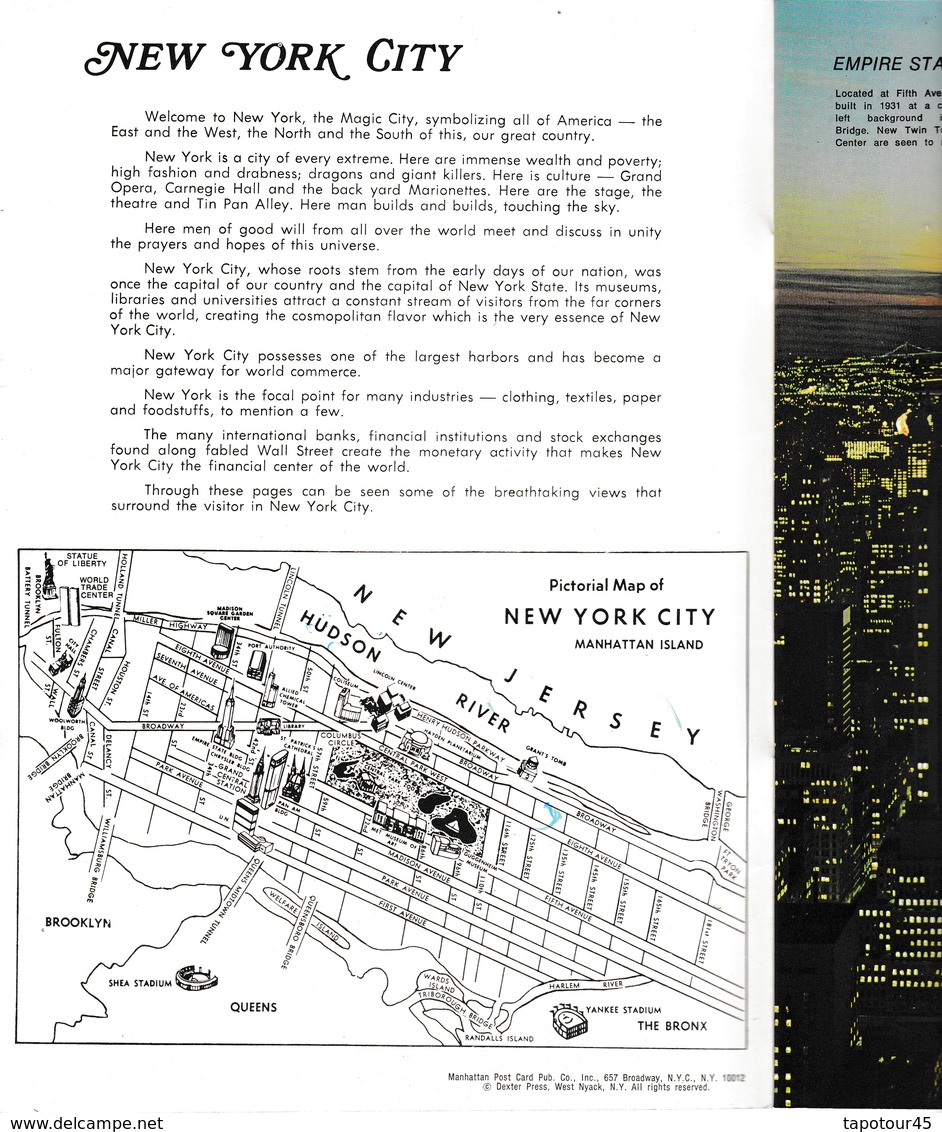 C 9)  Revue New York City  (36 Pages) - 1950-Maintenant