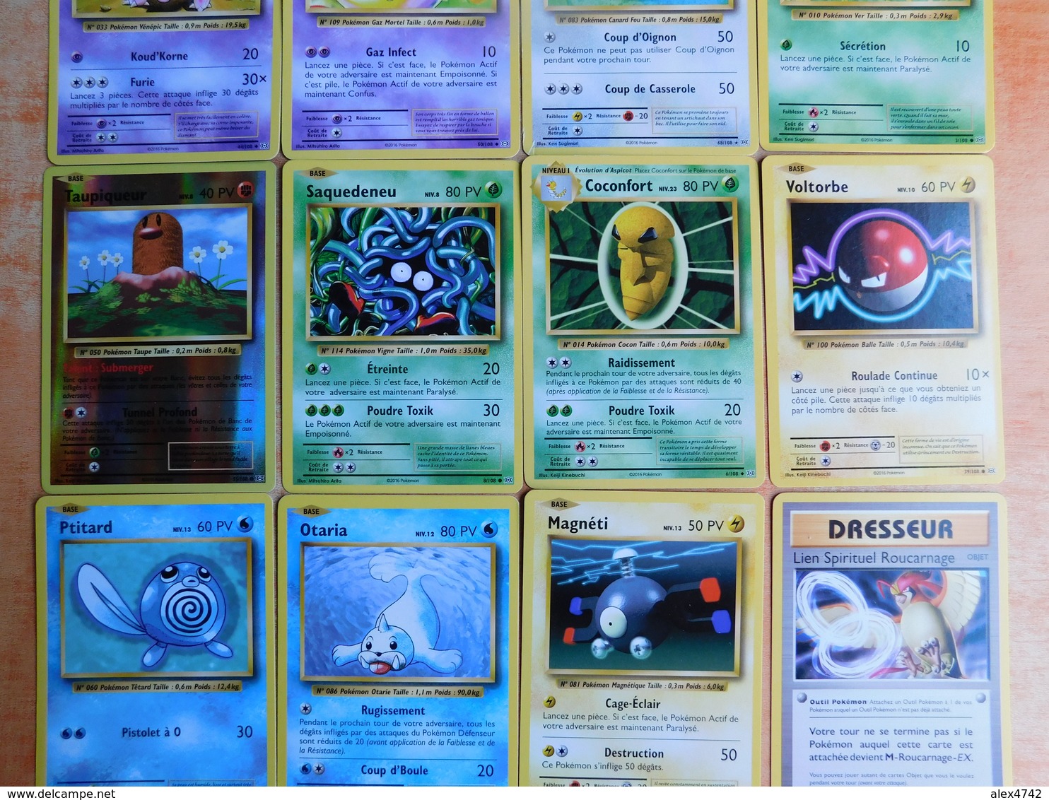 14 Cartes Pokémon  (Box2) - Andere & Zonder Classificatie