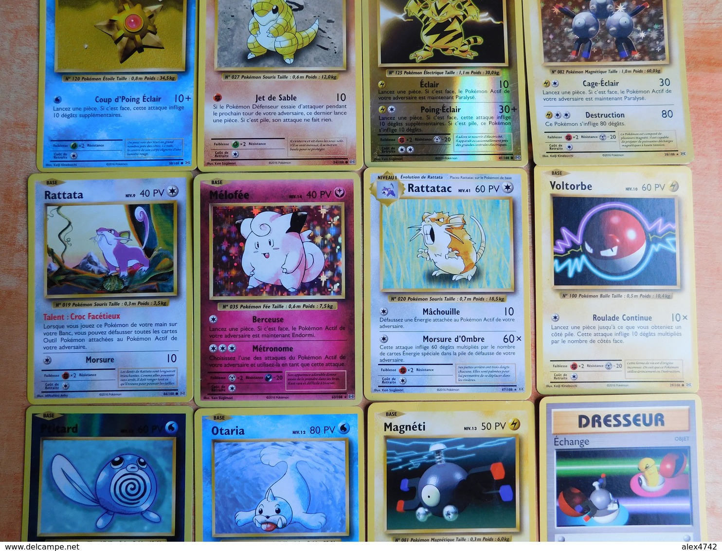 14 Cartes Pokémon  (Box2) - Autres & Non Classés