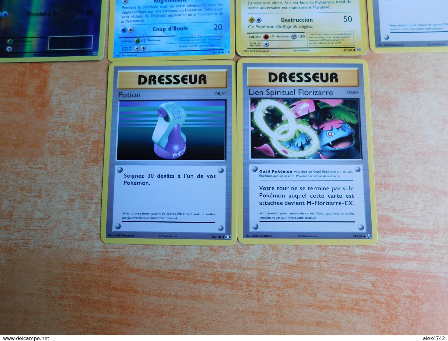 14 Cartes Pokémon  (Box2) - Autres & Non Classés