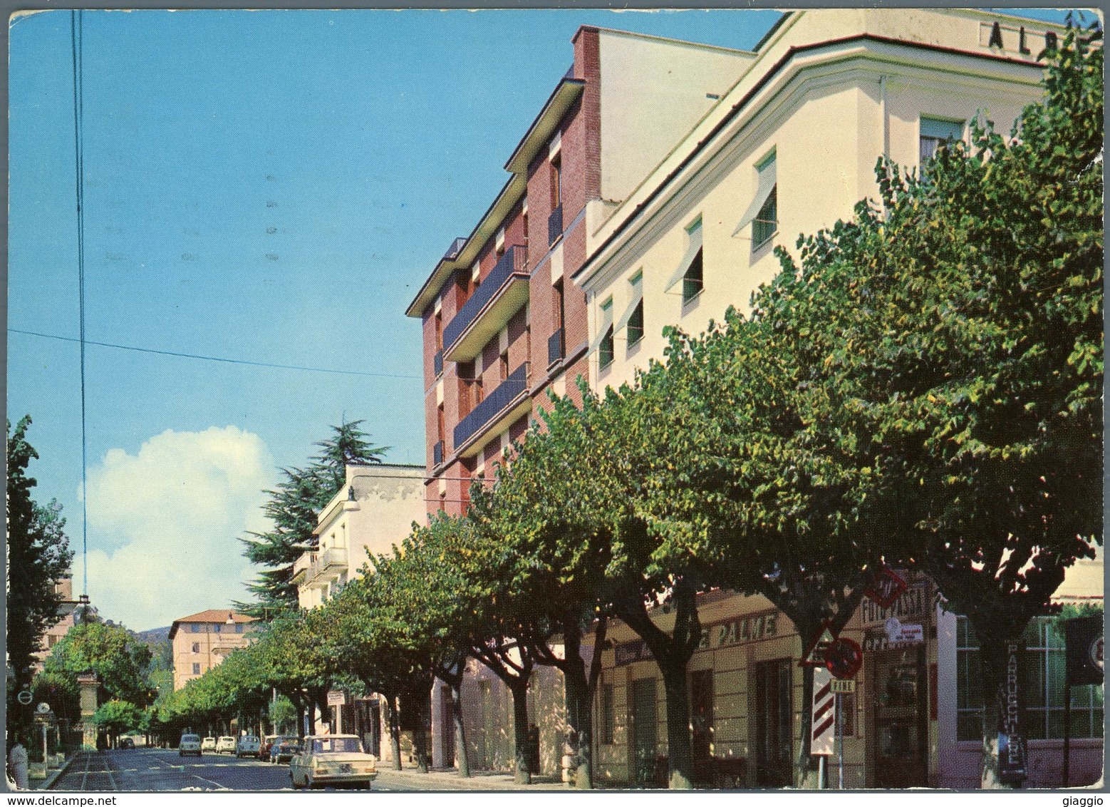 °°° Cartolina N. 847 Fiuggi Fonte Corso Nuova Italia Viaggiata °°° - Frosinone