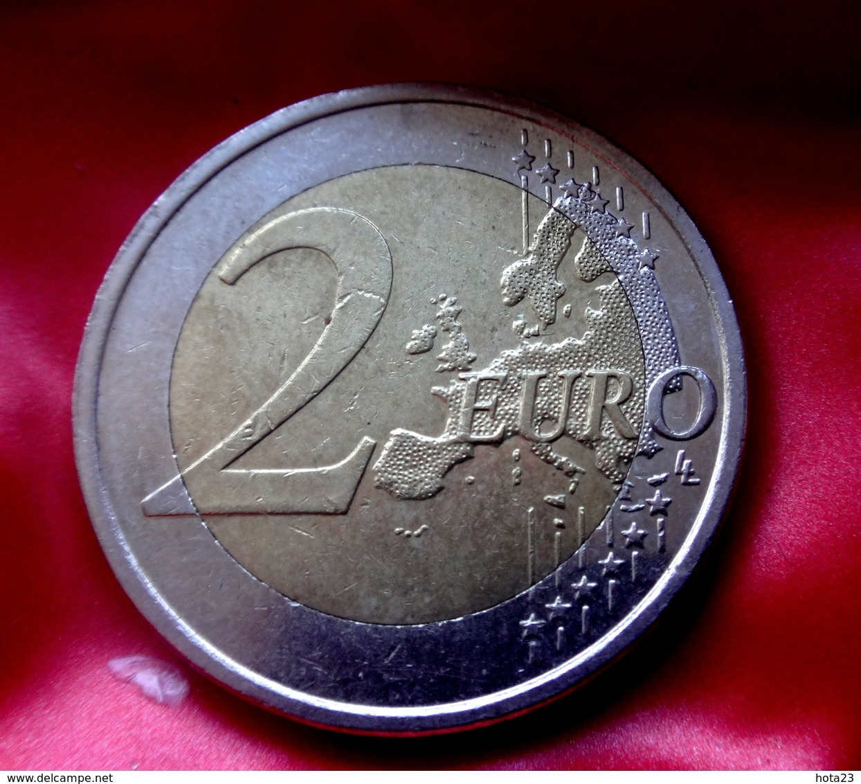 Spain 2 Euro 2015 30th Anniversary Of The Flag Of Europecoin  CIRCULATED - Spanien