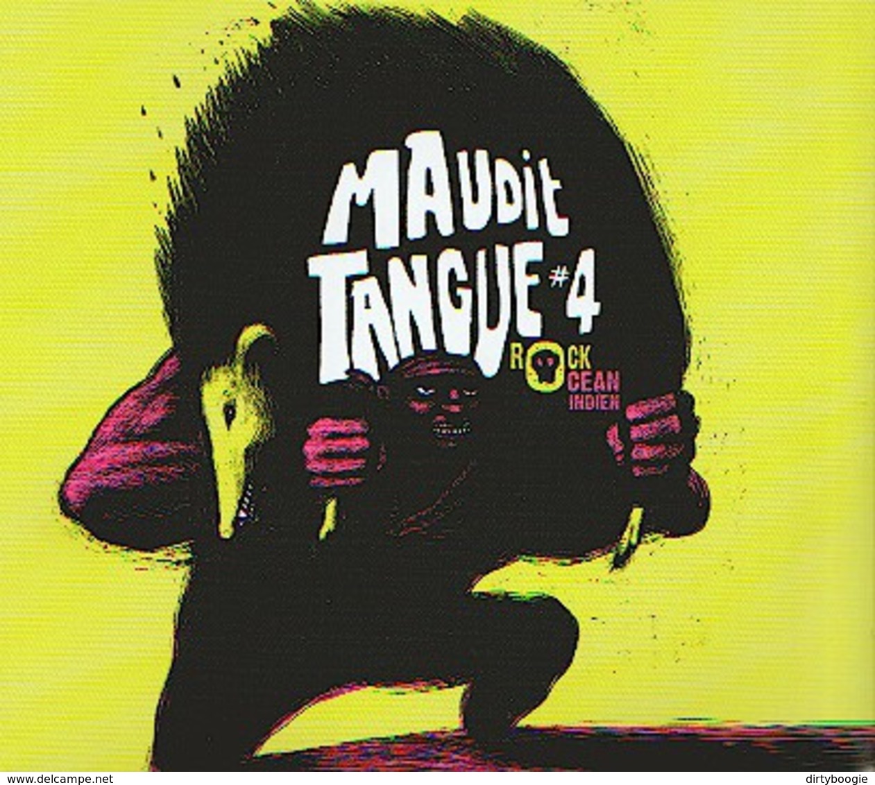 MAUDIT TANGUE # 4 - 2 CD - PUNK - REUNION - MAURICE - MADAGASCAR - INDE - AUSTRALIE - AFRIQUE DU SUD - Punk