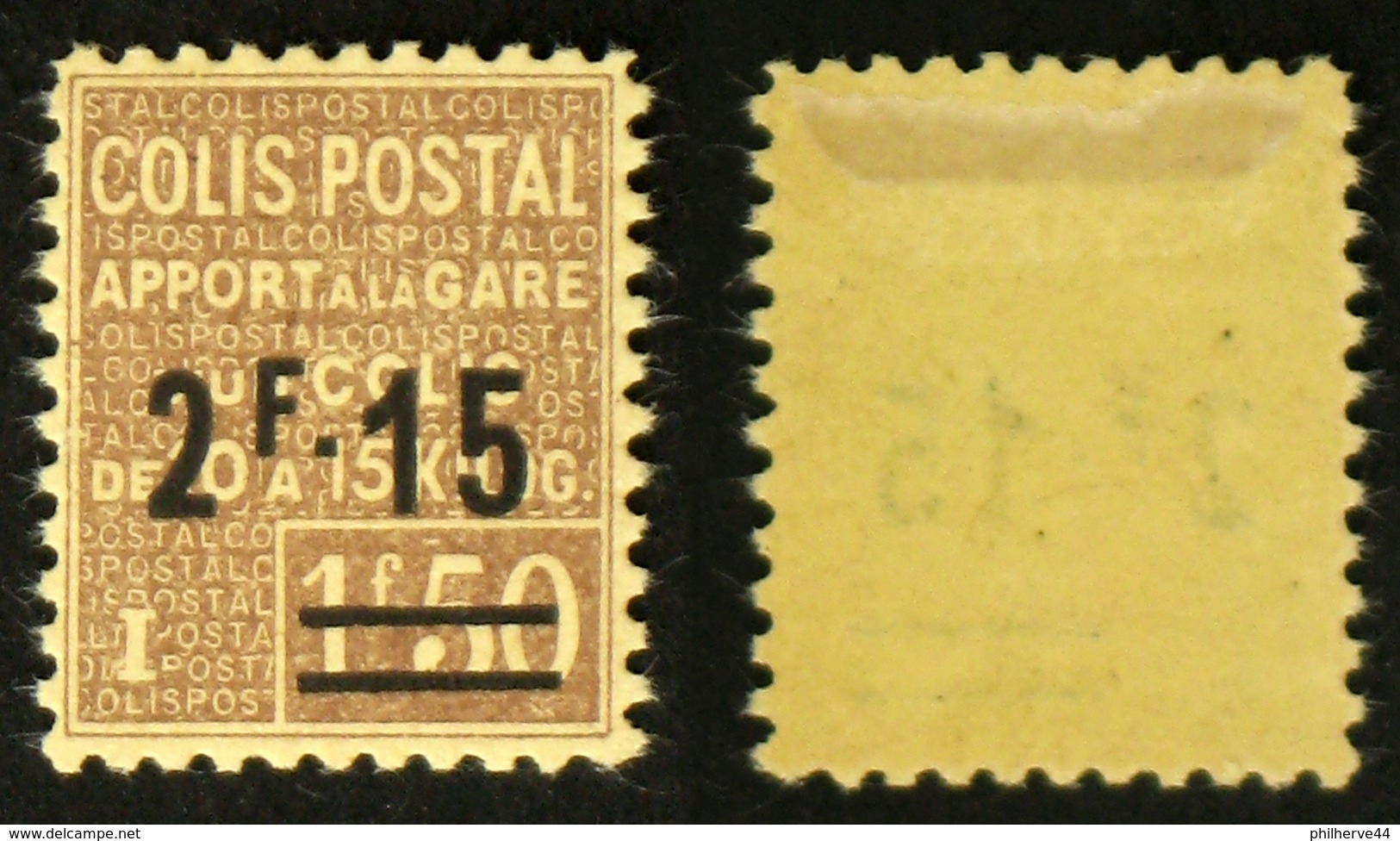 COLIS POSTAUX N° 89 Neuf N* TB Cote 75€ - Mint/Hinged