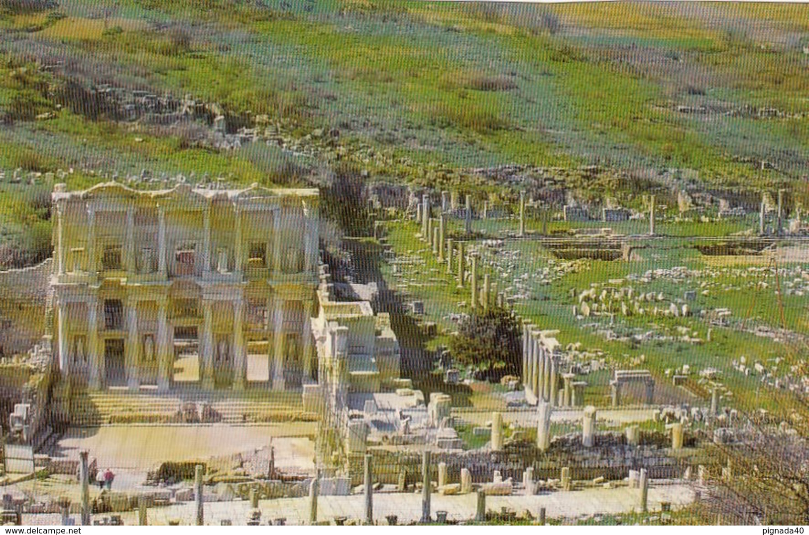 Cp , TURQUIE , IZMIR , EFES , The Library Of Celcus - Turquie
