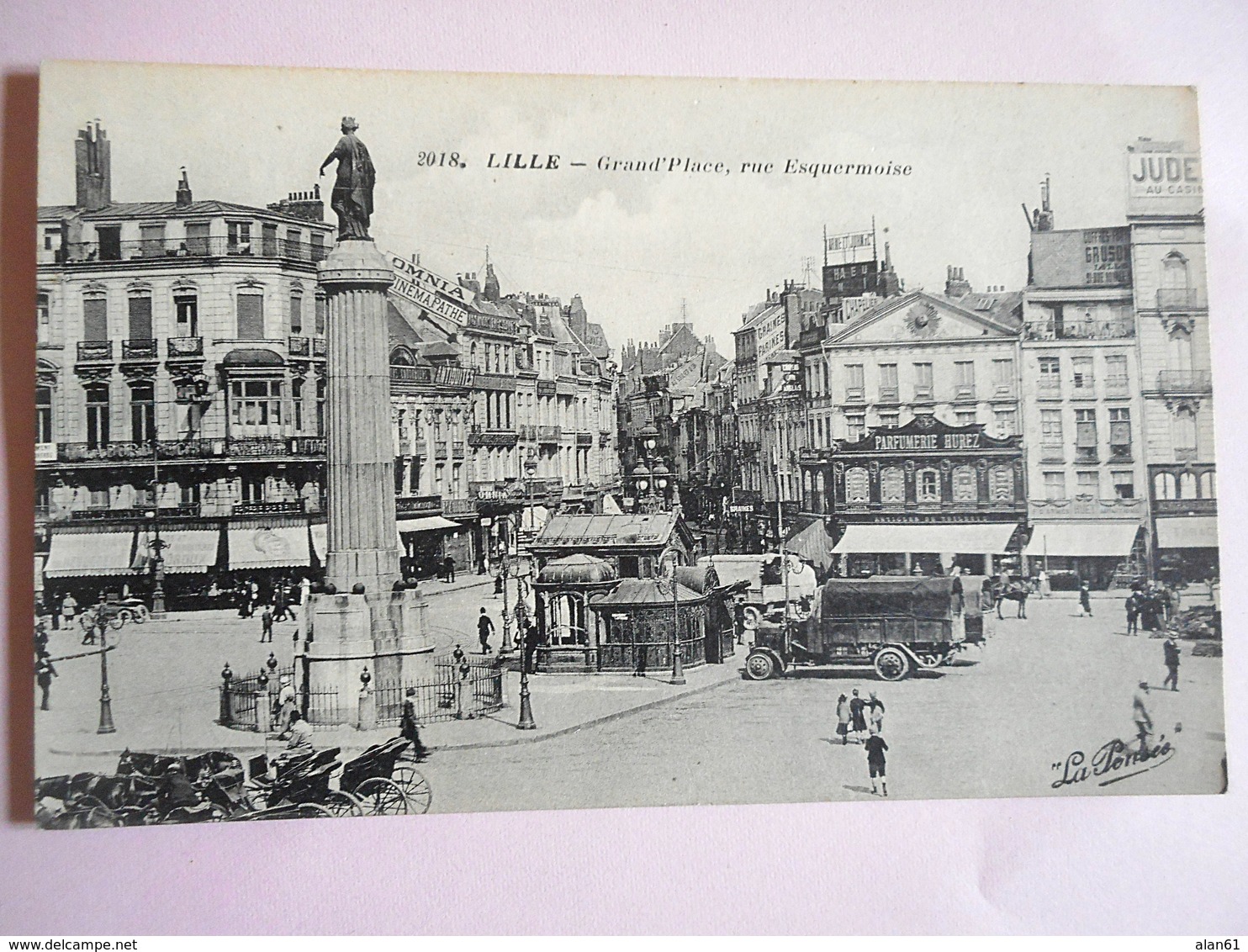 CPA 59 LILLE GRAND' PLACE RUE ESQUERMOISE - Lille