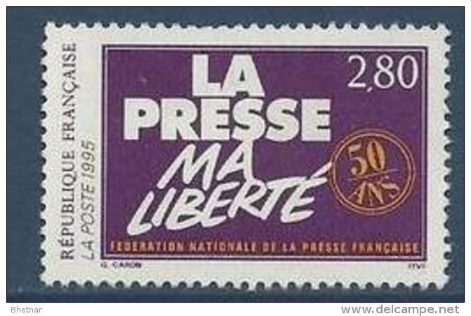 FR YT 2917 " Fédération De La Presse " 1994 Neuf** - Nuovi