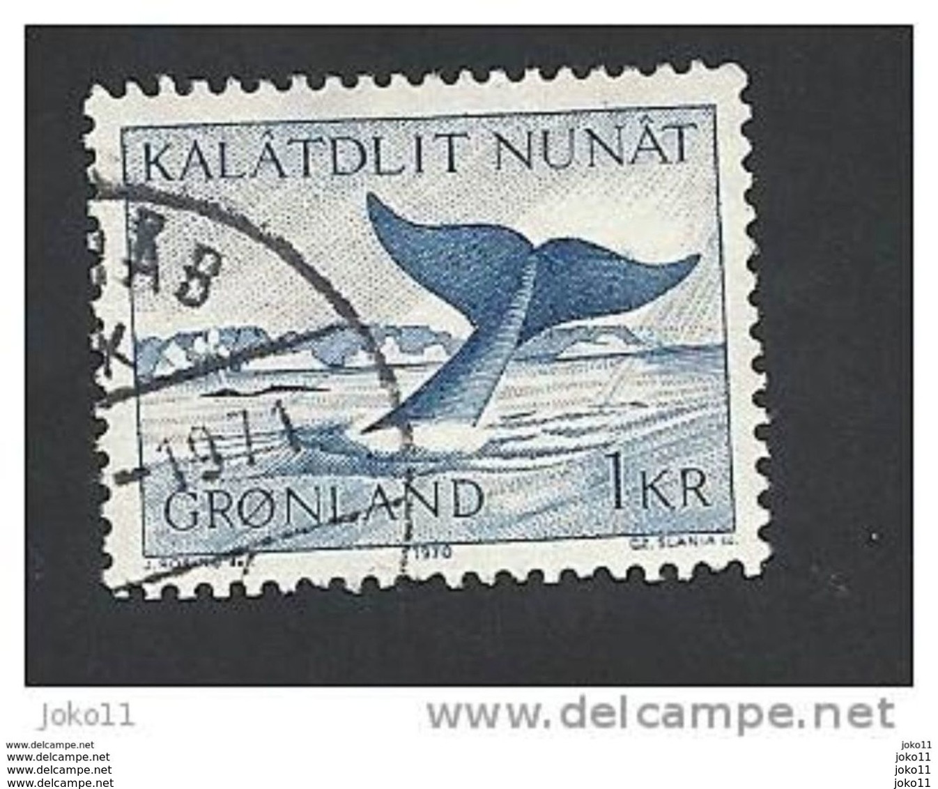 Grönland, 1970, Mi.-Nr. 75, Gestempelt - Gebraucht