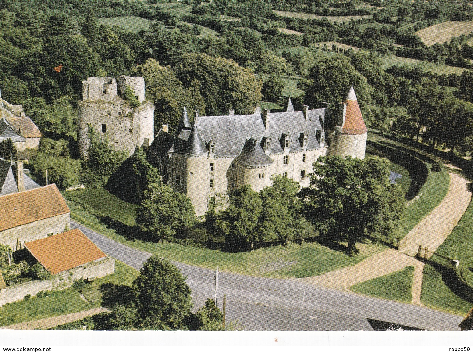 France Le Lys Saint Georges Postcard Aurillac 1974 Postmark With Slogan Used Good Condition - Other & Unclassified