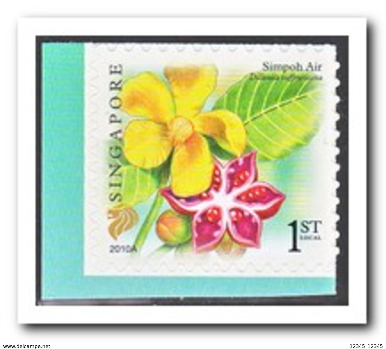 Singapore 2010, Postfris MNH, Flowers 2010A - Singapore (1959-...)