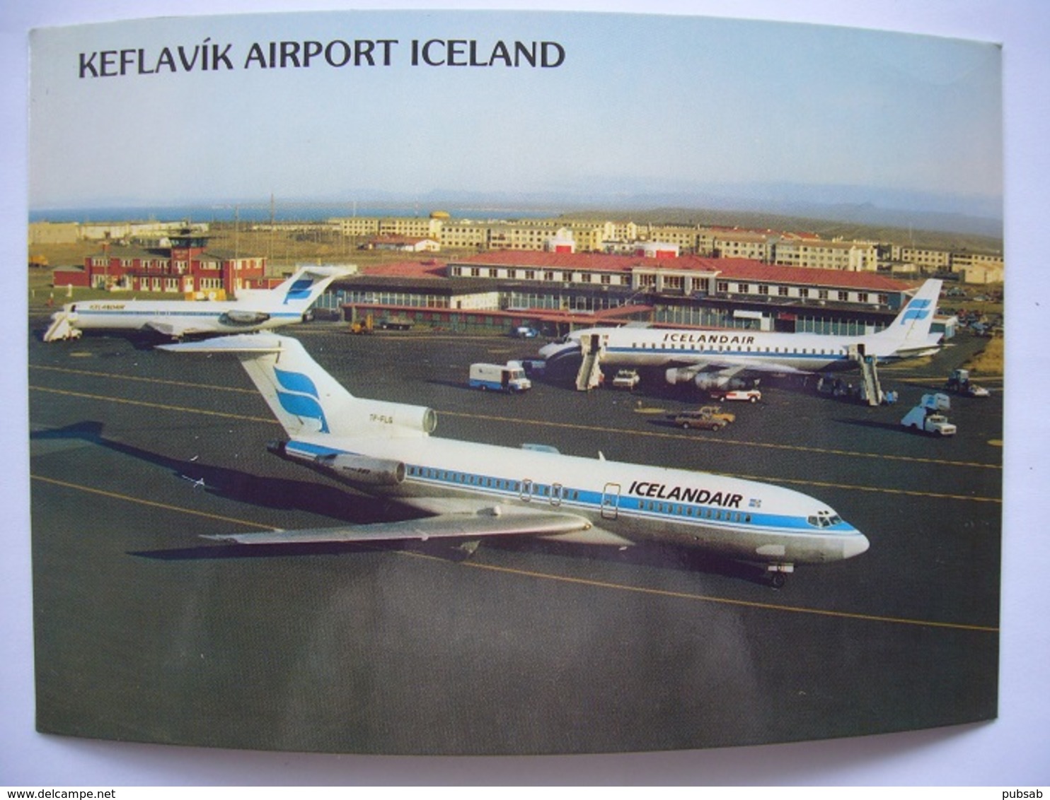 Avion / Airplane / ICELANDAIR / Boeing B 727 / Seen At Keflavik Airport - 1946-....: Era Moderna