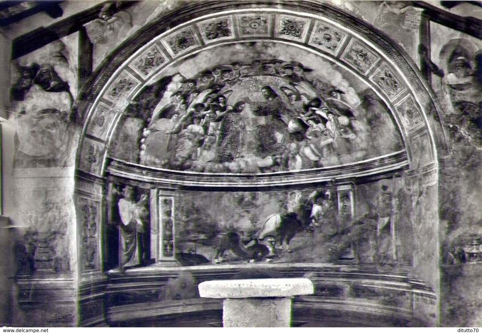 Poggio Mirteto - Chiesa Di S.paolo - Affreschi Del 1300 Attribuiti Alla Scuola Di Giotto - Formato Grande Non Viaggiata - Rieti