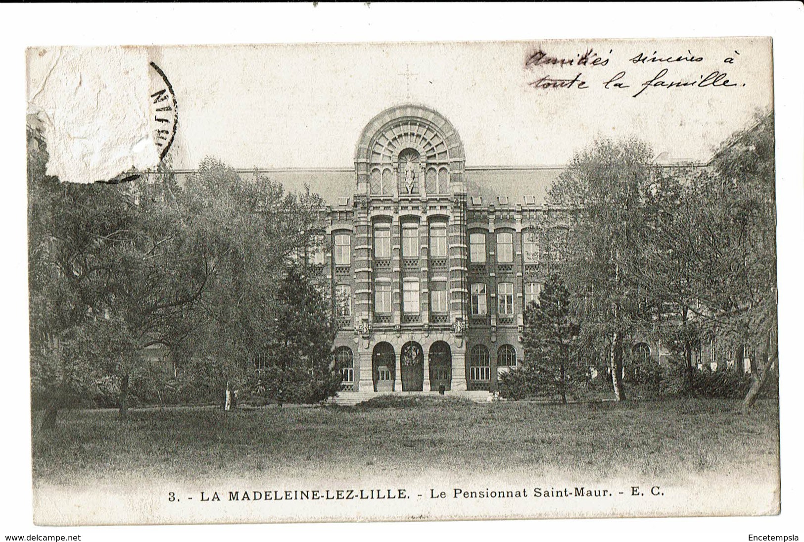 CPA - Carte Postale -FRANCE - Madeleine Lez Lille - Pensionnat St Maur   VM2415 - Lille